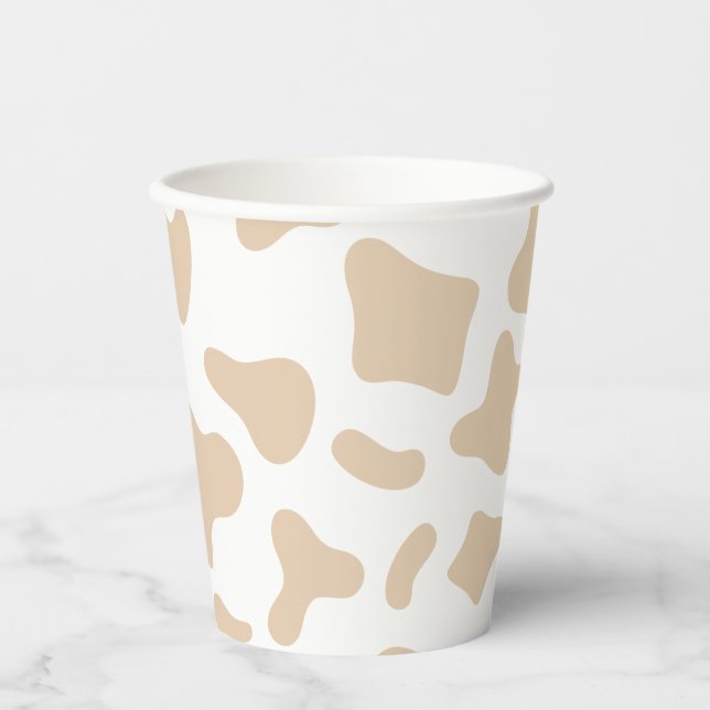 First Rodeo Western Cowboy 1st Birthday Paper Cups (Front)