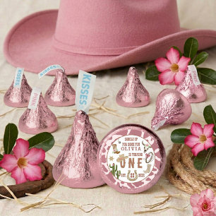 First Rodeo Western Cowgirl 1st Birthday Party Hershey®'s Kisses®