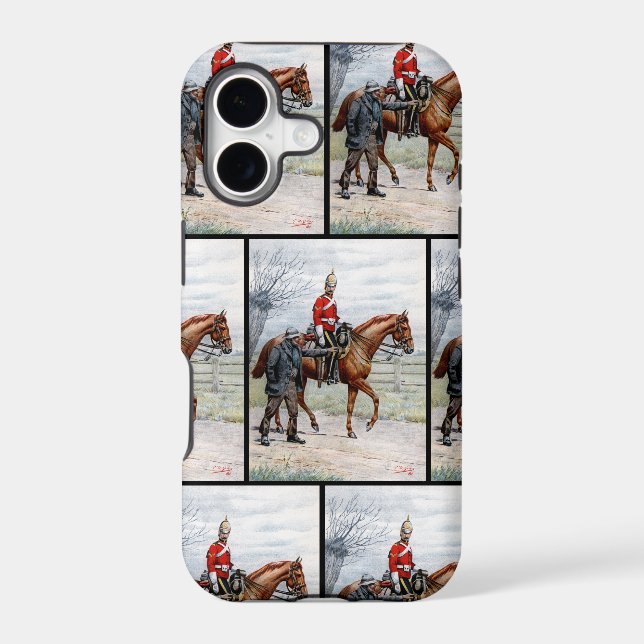 First Royal Dragoons Iphone Case (Back)