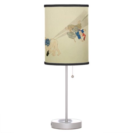 First Scroll, Ancient Japanese Fart Battles Table Lamp