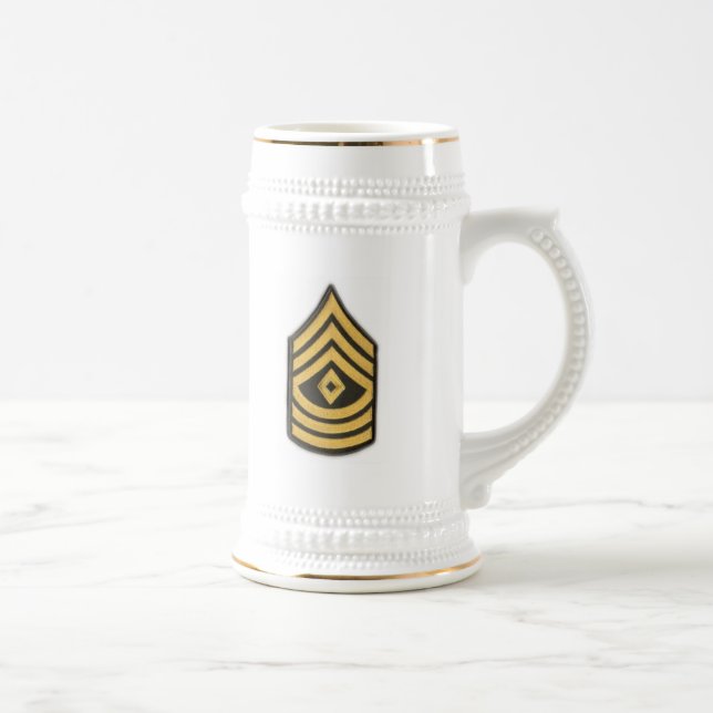 FIRST SERGEANT E-8 BEER STEIN (Right)