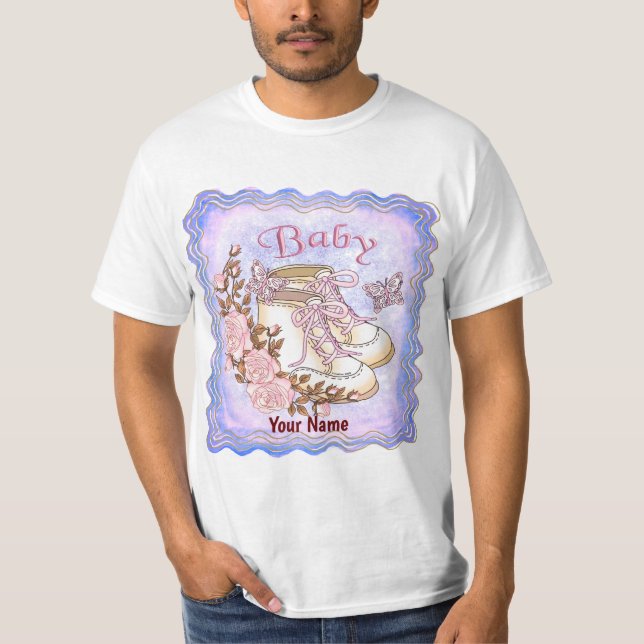  First Shoes Baby Girl   T-Shirt (Front)