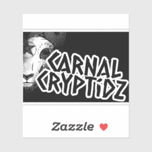 First Sightings Carnal Cryptidz Sticker