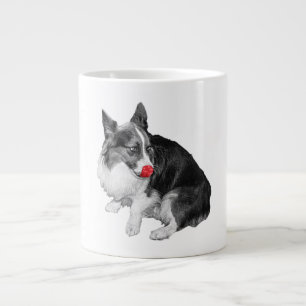 First Sip, Scarlet Lick Giant Coffee Mug