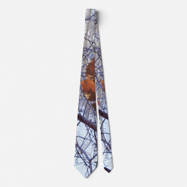 First Snow Camo Neck Tie (Front)