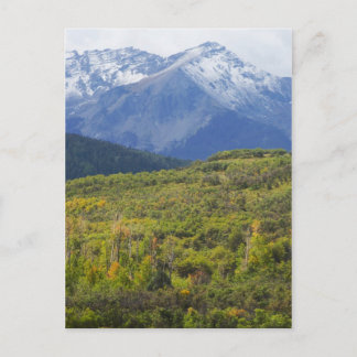 First Snow in Colorado's San Juan Mts. Postcard