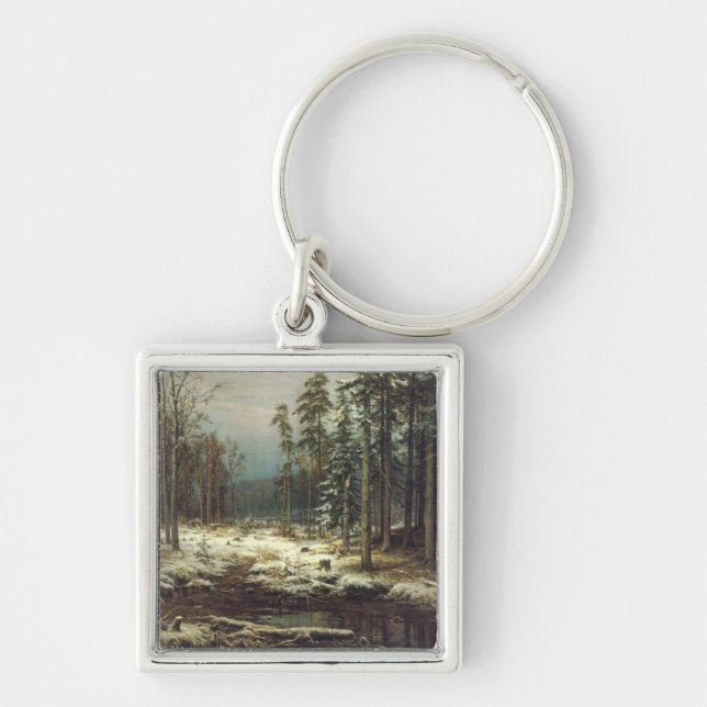 First Snow Keychain (Front)