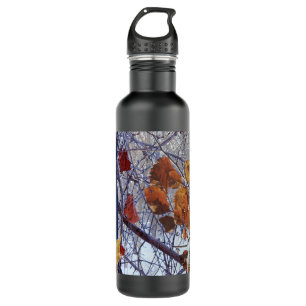 First Snow Winter Camo Print Water Bottle