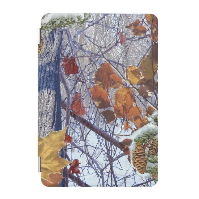 First Snow Winter Camouflage Decor iPad Mini Cover (Front)