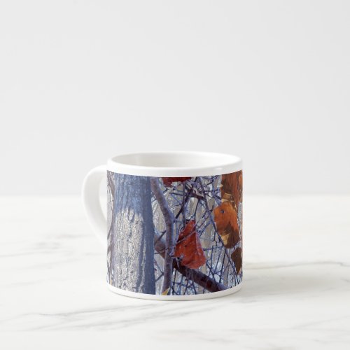 First Snow Winter Camouflage Style Espresso Cup