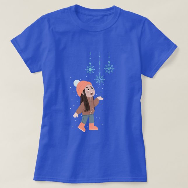 First Snowfall T-Shirt (Design Front)