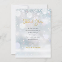 First Snowflakes Baby Shower Thank You Poem
