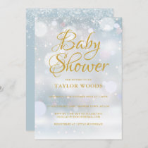 First Snowflakes Winter Baby Shower / Sprinkle Invitation
