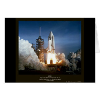 First Space Shuttle launch STS-1 Columbia Cards