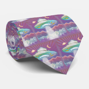 First Spaceship Neck Tie