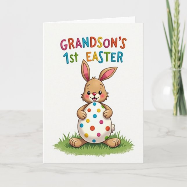 First Springtime Joy Card (Front)