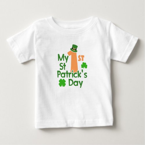 First St Patricks Day  Baby T_Shirt