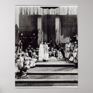 First stage performance in England "Semele" Poster