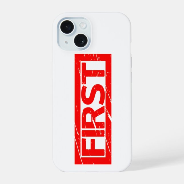 First Stamp Iphone Case (Back)