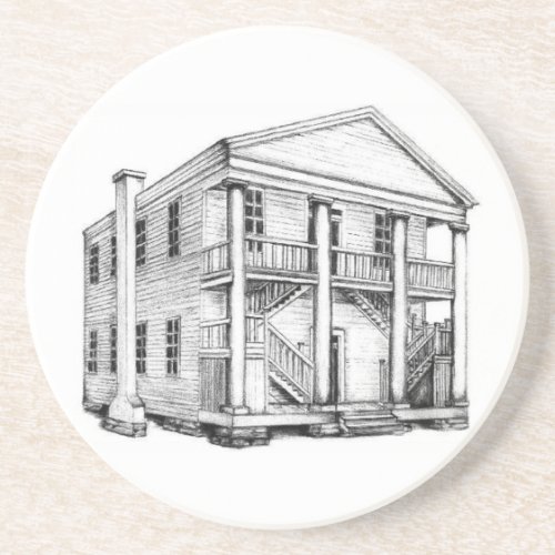 First Stanly County Courthouse _ Sandstone Coaster
