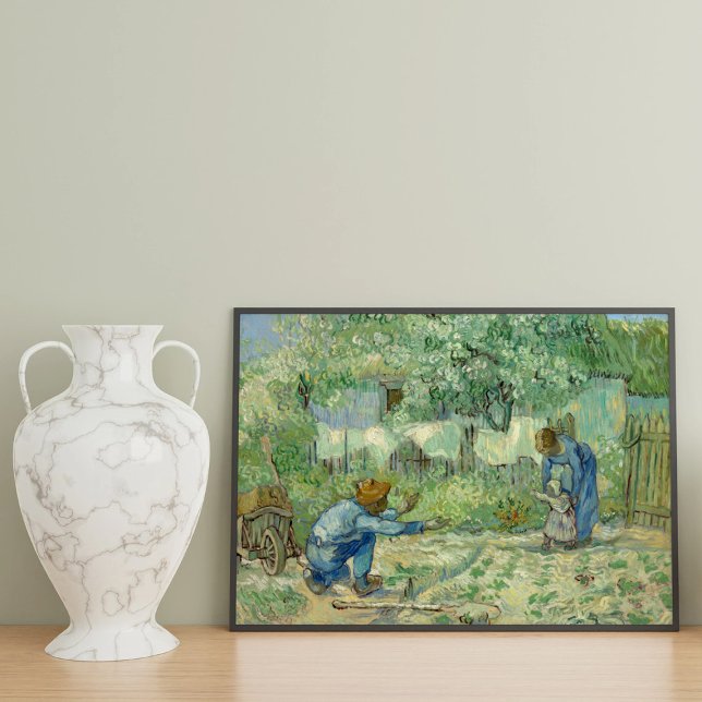 First Steps, after Millet by Vincent Van Gogh Photo Print (Creator Uploaded)