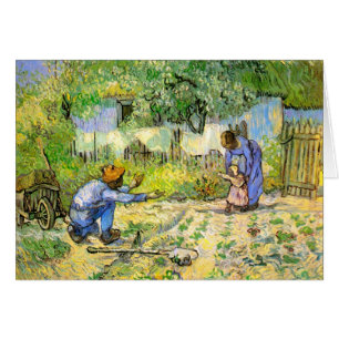 First Steps (after Millet) Van Gogh Fine Art Cards