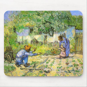 First Steps (after Millet) Van Gogh Fine Art Mouse Pad