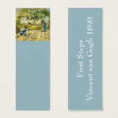 First Steps by Vincent van Gogh 1890 (Front & Back)
