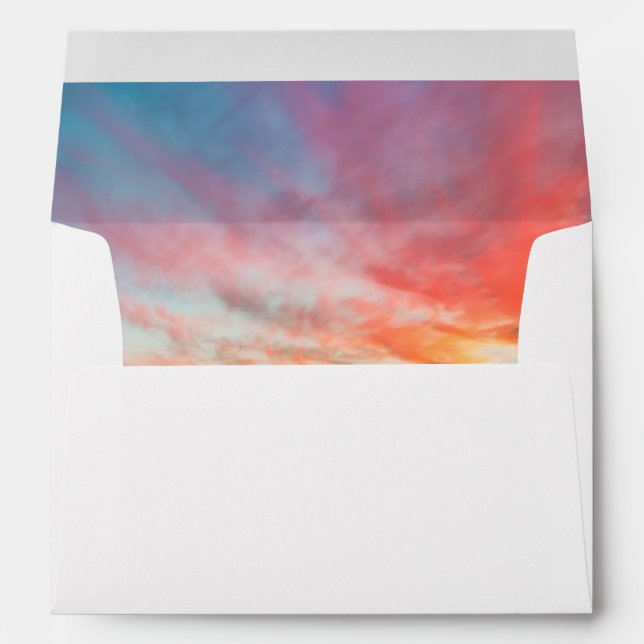 First Sunset of the Day Envelope (Back (Bottom))