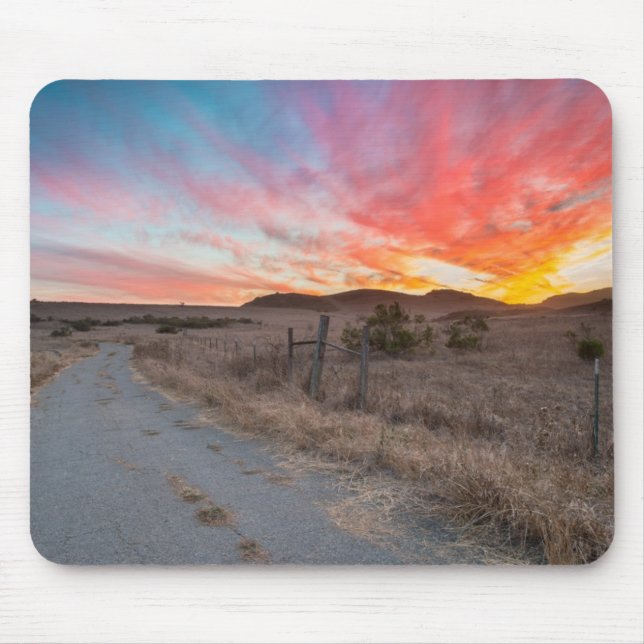 First Sunset of the Day Mouse Pad (Front)