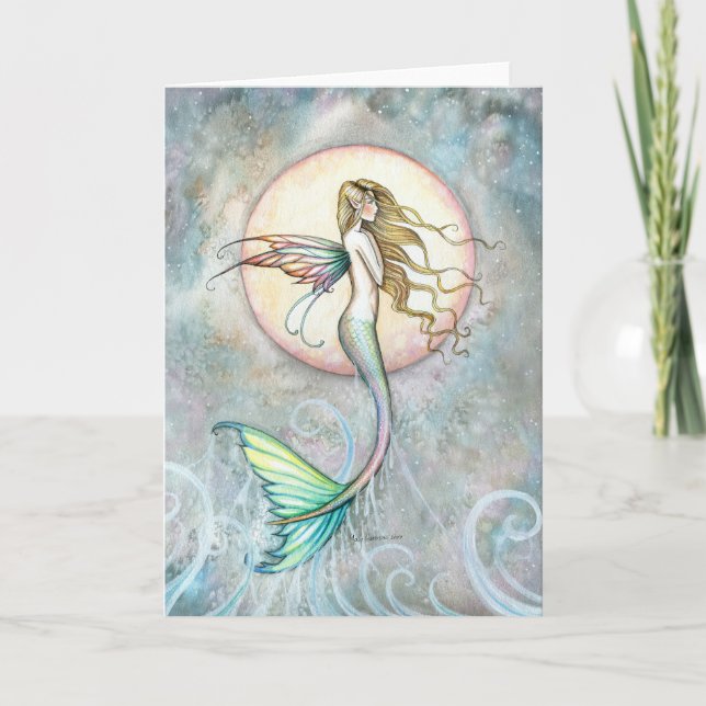 First Taste of Sky Leaping Mermaid Card (Front)