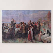 First Thanksgiving at Plymouth in 1621