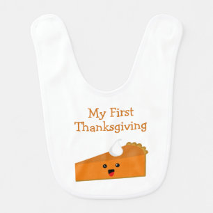 First Thanksgiving Baby Bib