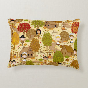 First Thanksgiving Decorative Pillow