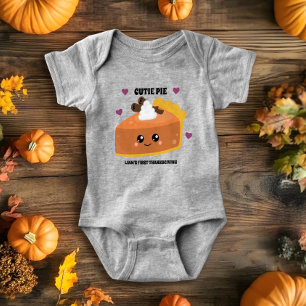 First Thanksgiving Outfit - Cutie Pie Baby Bodysuit