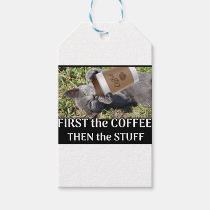 FIRST the Coffee Gift Tags