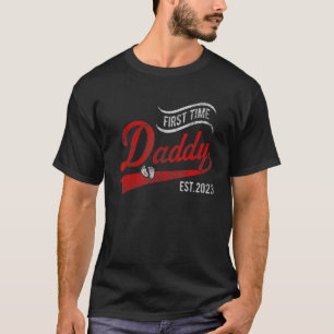 First Time Dad 2023 Father s Day Promoted Daddy Me T-Shirt