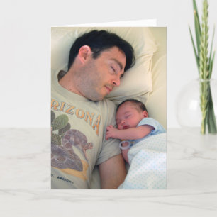 First Time Dad Make Your Own Photo Card