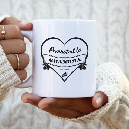 First Time Grandma Coffee Mug