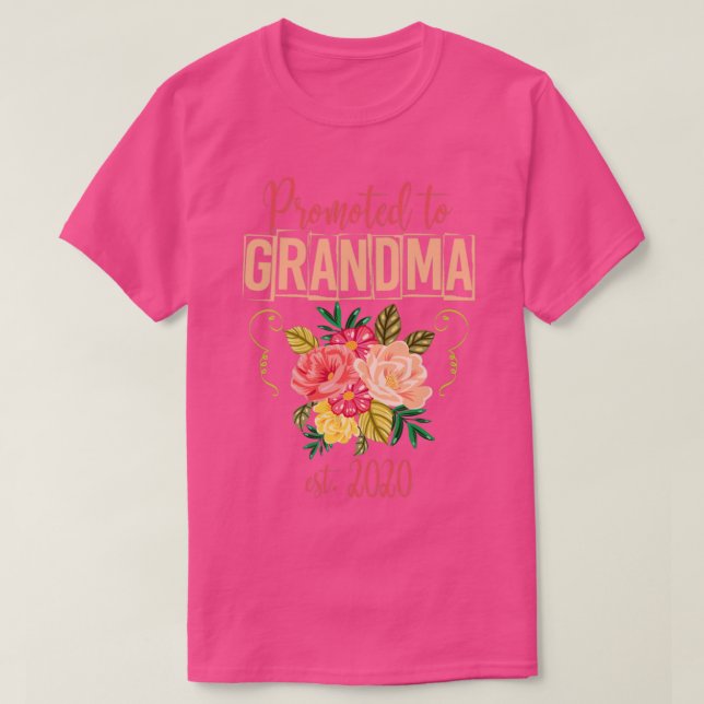 First Time Grandmother Future Grandma T-Shirt (Design Front)