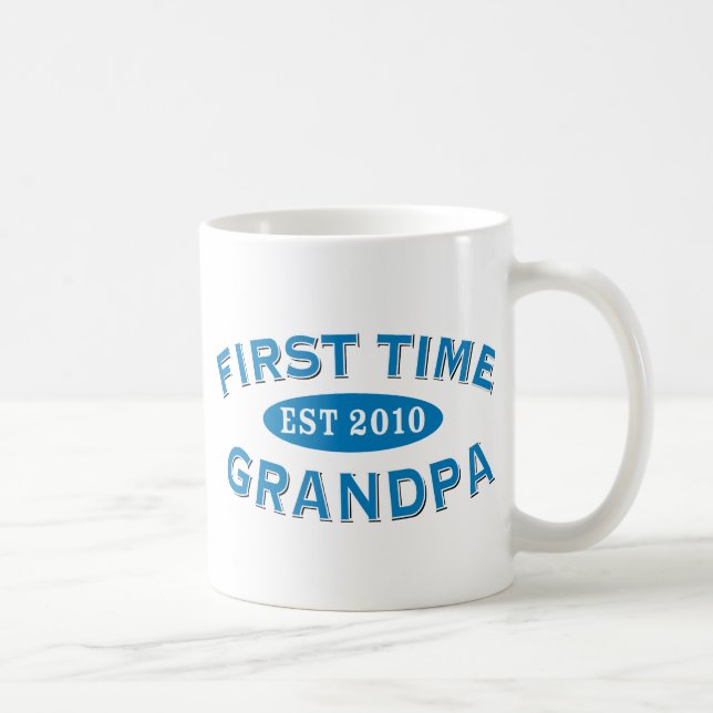 First Time Grandpa Coffee Mug (Right)