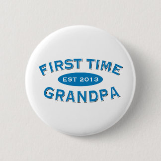 First Time Grandpa Customizable Button