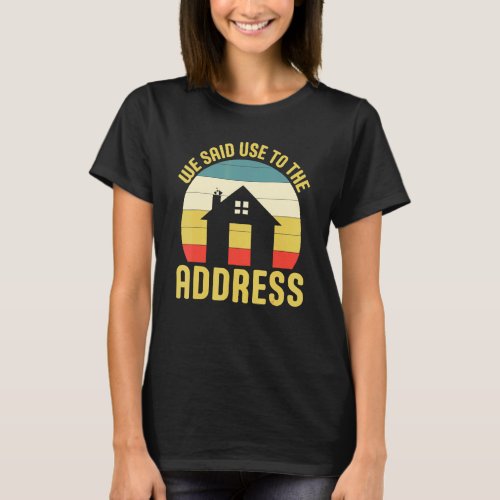 First Time Homeowner Couple For Moving Announcemen T-Shirt