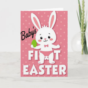 First Time Joy Rabbit Card