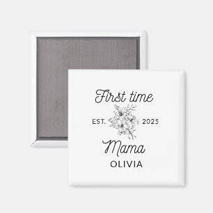 First time mama gift mothers day  mom to be  magnet
