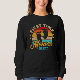 First Time Memere 2022 For Women Mother's Day Sweatshirt
