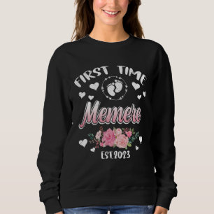 First time Memere 2023 Mommy Mother s Day Sweatshirt
