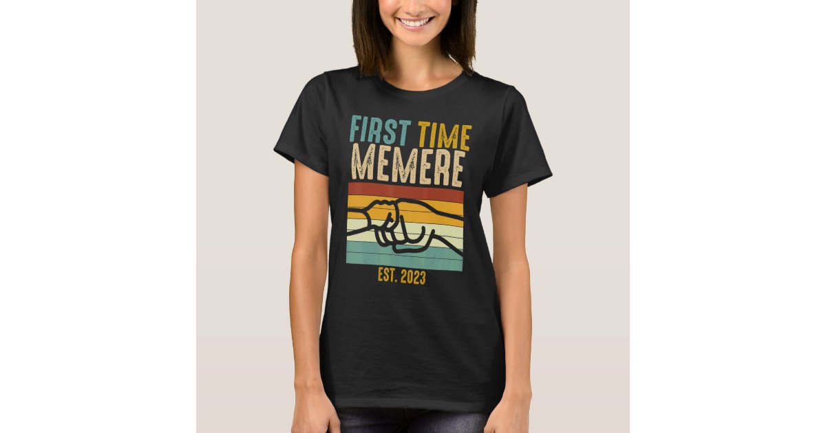 T-Shirt Mémère La Meilleure Du Monde - Cadeau Anniversaire Fête Des Grands-Mères Idéal Petits-Enfants