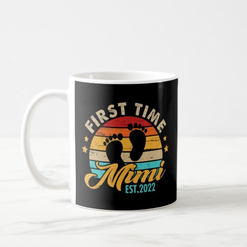 First Time Mimi 2022  For Women Mothers Day  Coffee Mug