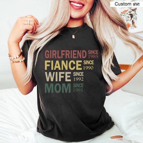 First Time Mom  Pregnancy Reveal Black T_Shirt